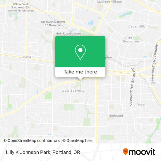 Mapa de Lilly K Johnson Park