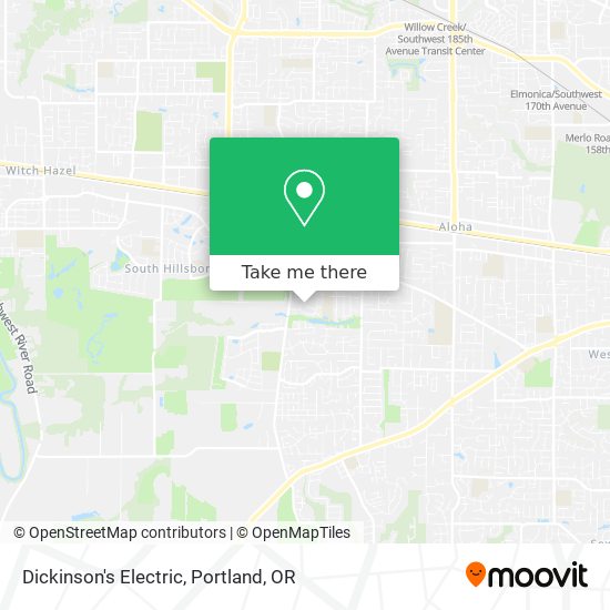 Mapa de Dickinson's Electric