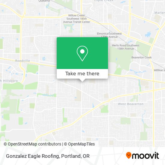 Gonzalez Eagle Roofing map