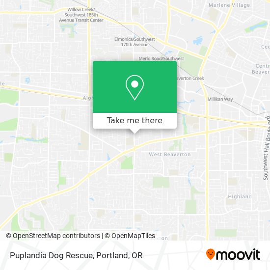 Puplandia Dog Rescue map