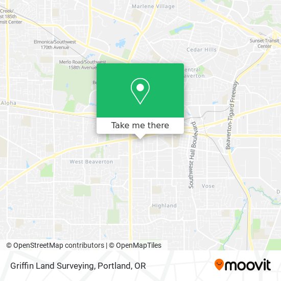 Mapa de Griffin Land Surveying