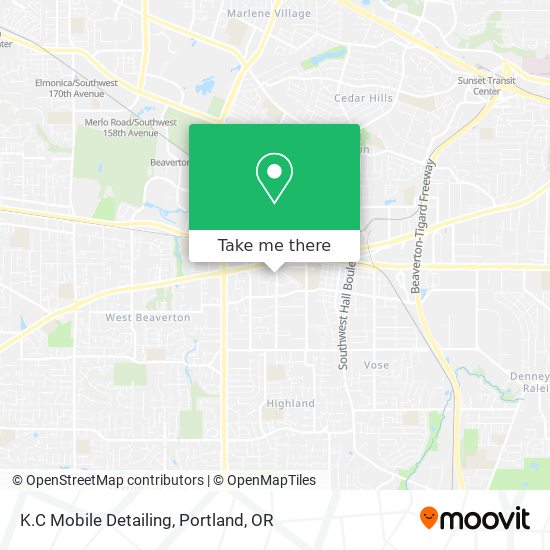 K.C Mobile Detailing map