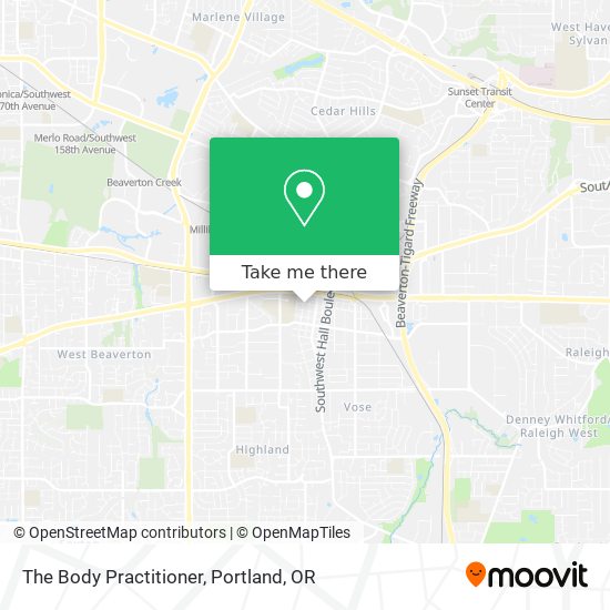 Mapa de The Body Practitioner