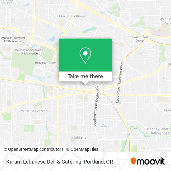 Karam Lebanese Deli & Catering map