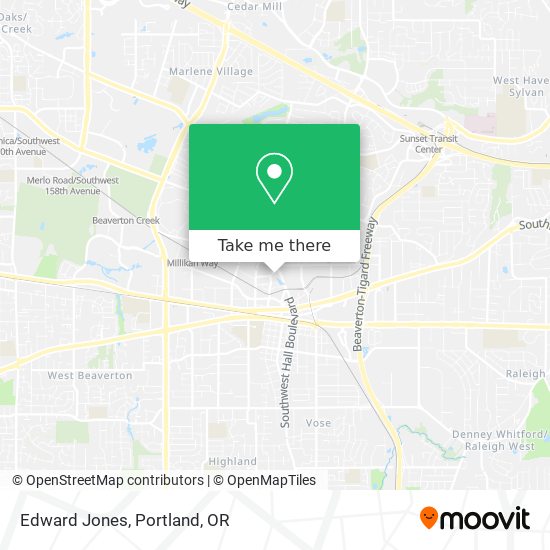 Edward Jones map