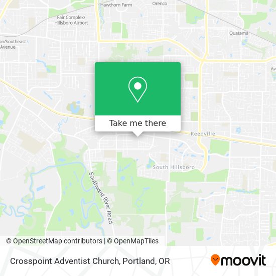 Mapa de Crosspoint Adventist Church