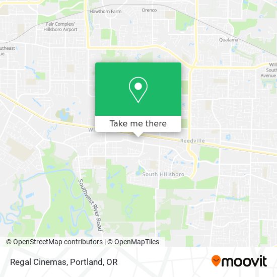 Regal Cinemas map