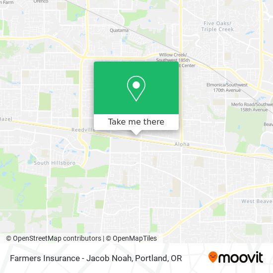 Mapa de Farmers Insurance - Jacob Noah