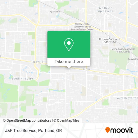 J&F Tree Service map