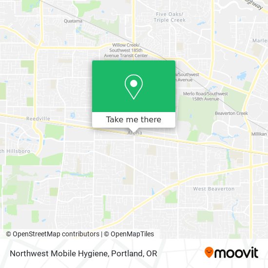 Northwest Mobile Hygiene map