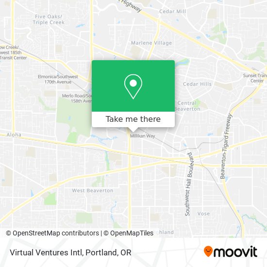 Virtual Ventures Intl map