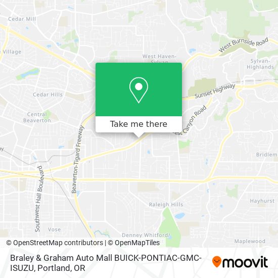 Mapa de Braley & Graham Auto Mall BUICK-PONTIAC-GMC-ISUZU