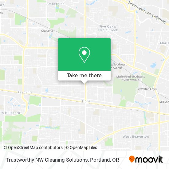 Trustworthy NW Cleaning Solutions map