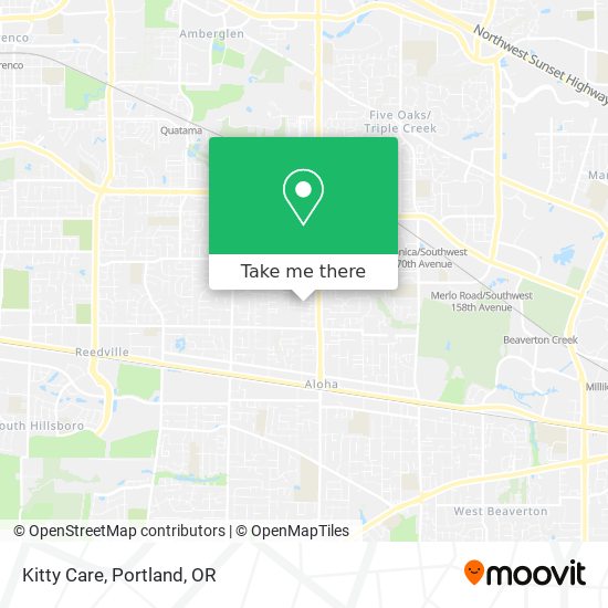 Kitty Care map