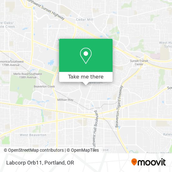 Labcorp Orb11 map