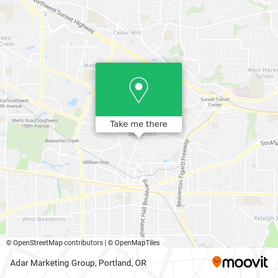 Adar Marketing Group map