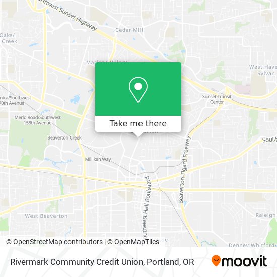 Rivermark Community Credit Union map