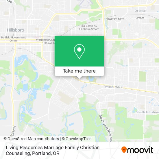 Mapa de Living Resources Marriage Family Christian Counseling