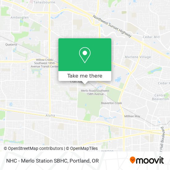 Mapa de NHC - Merlo Station SBHC
