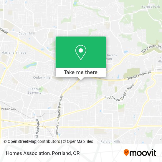 Mapa de Homes Association