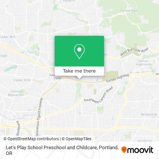 Mapa de Let's Play School Preschool and Childcare