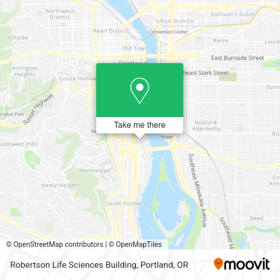 Mapa de Robertson Life Sciences Building