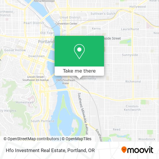 Hfo Investment Real Estate map