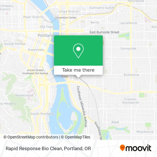 Rapid Response Bio Clean map