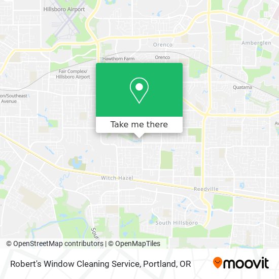 Robert's Window Cleaning Service map