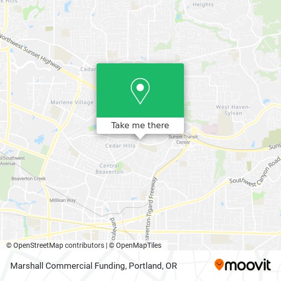 Marshall Commercial Funding map