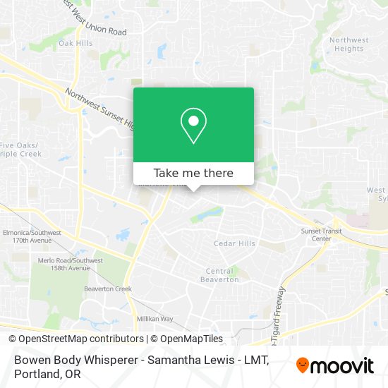 Mapa de Bowen Body Whisperer - Samantha Lewis - LMT