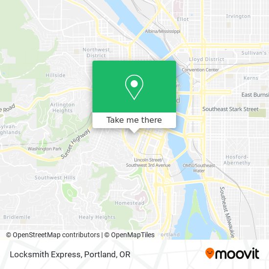 Locksmith Express map