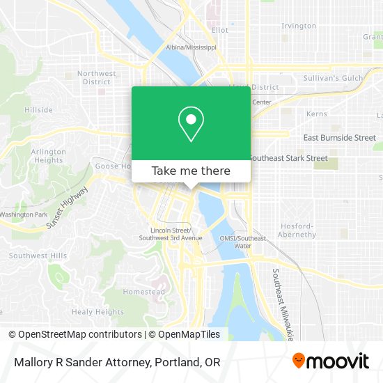 Mapa de Mallory R Sander Attorney