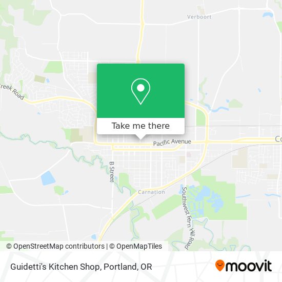 Mapa de Guidetti's Kitchen Shop