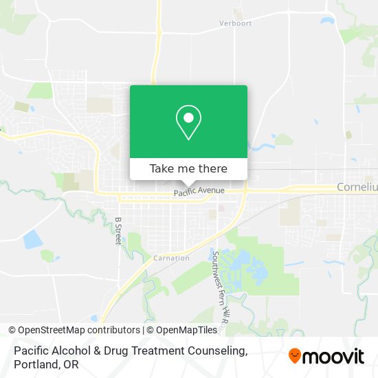 Pacific Alcohol & Drug Treatment Counseling map