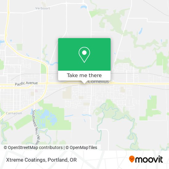 Xtreme Coatings map