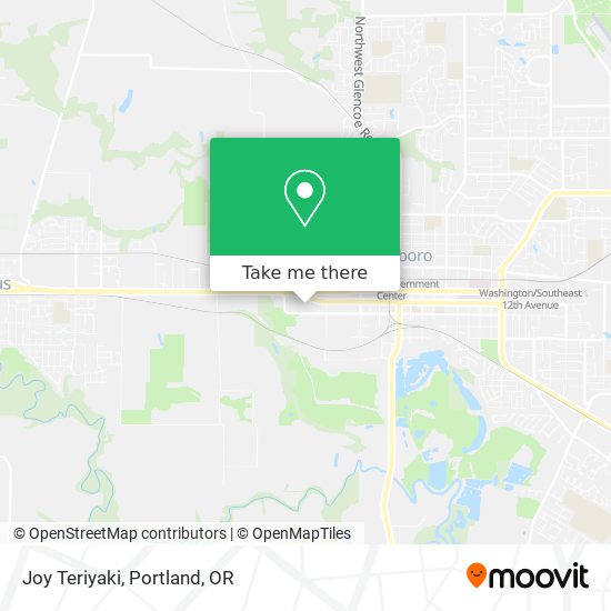 Joy Teriyaki map