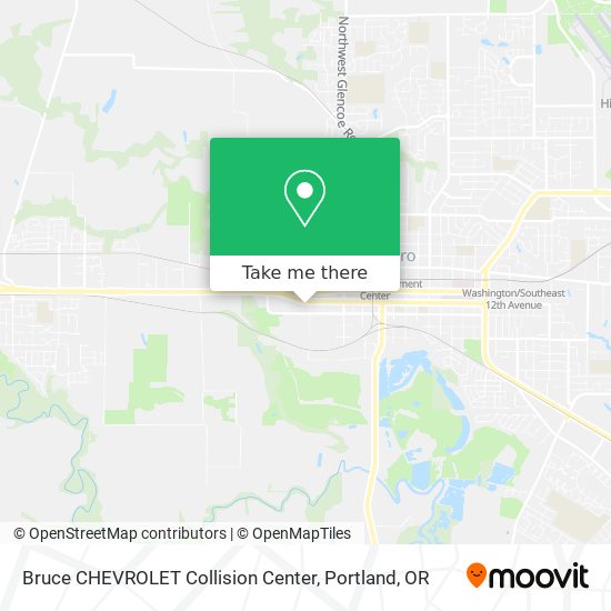 Mapa de Bruce CHEVROLET Collision Center