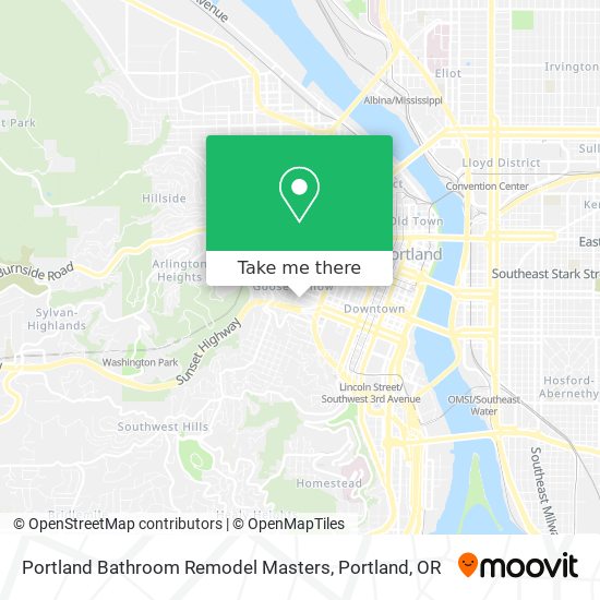 Mapa de Portland Bathroom Remodel Masters