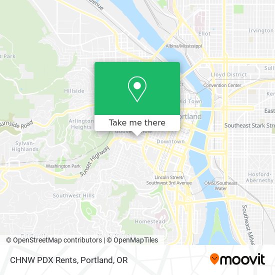 CHNW PDX Rents map