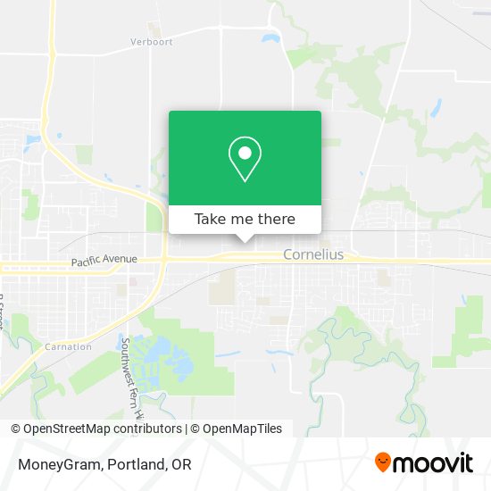 MoneyGram map