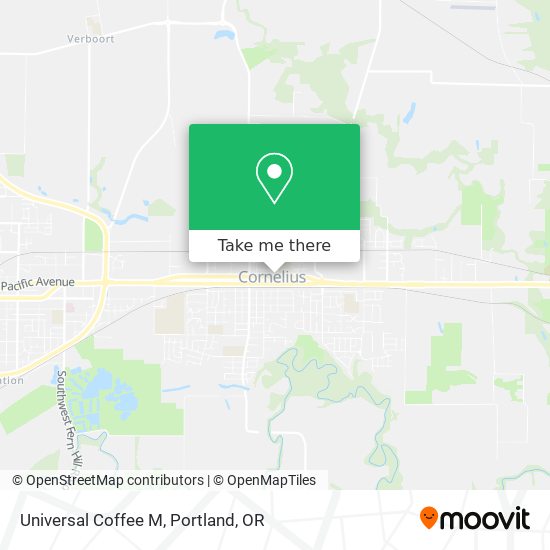 Universal Coffee M map