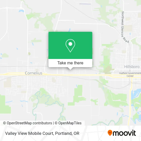 Valley View Mobile Court map