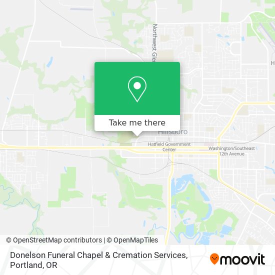 Donelson Funeral Chapel & Cremation Services map