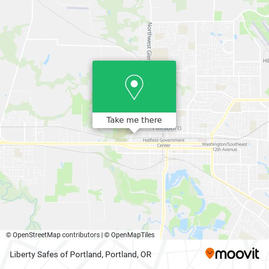 Mapa de Liberty Safes of Portland