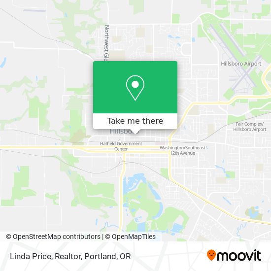 Linda Price, Realtor map