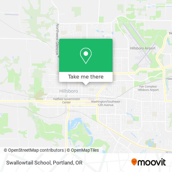 Mapa de Swallowtail School