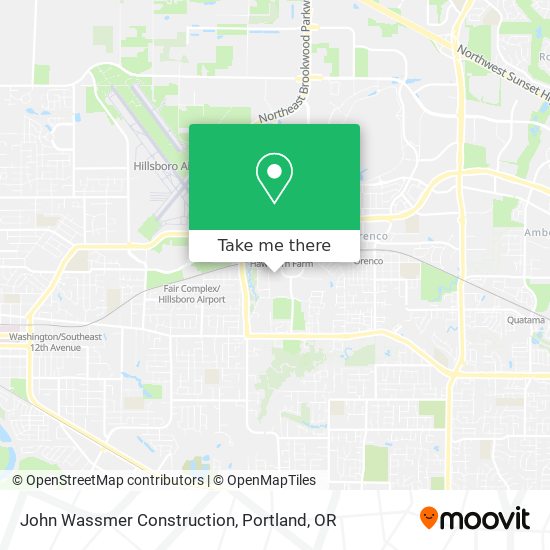 John Wassmer Construction map