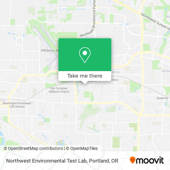 Mapa de Northwest Environmental Test Lab