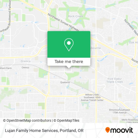 Lujan Family Home Services map